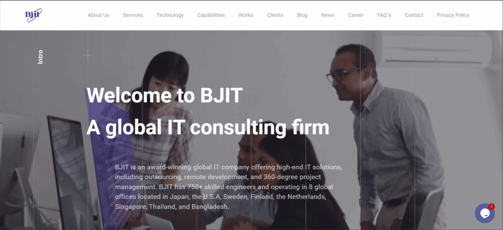 bjitgroup homepage