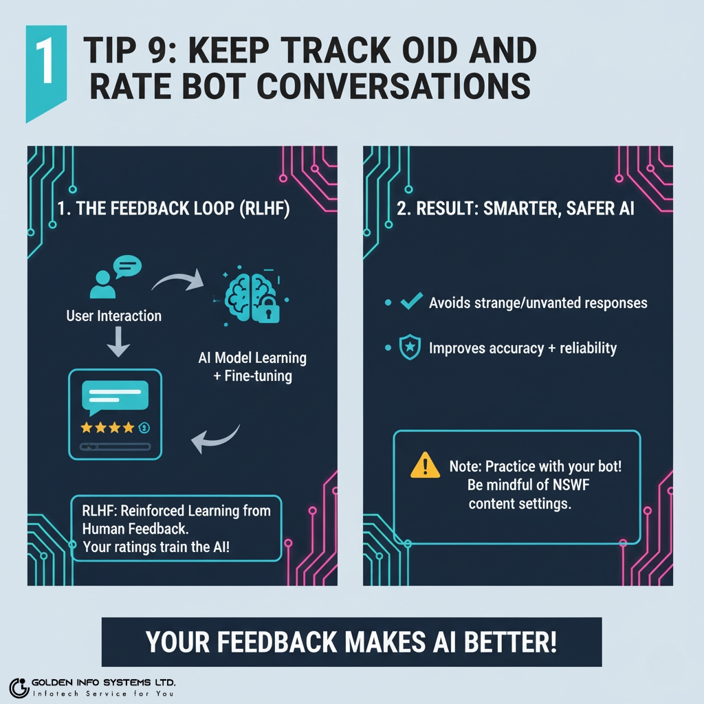 Keep Track of and Rate Bot Conversations