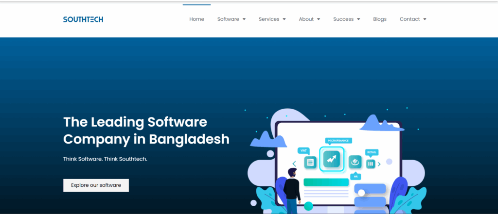 southtechgroup homepage
