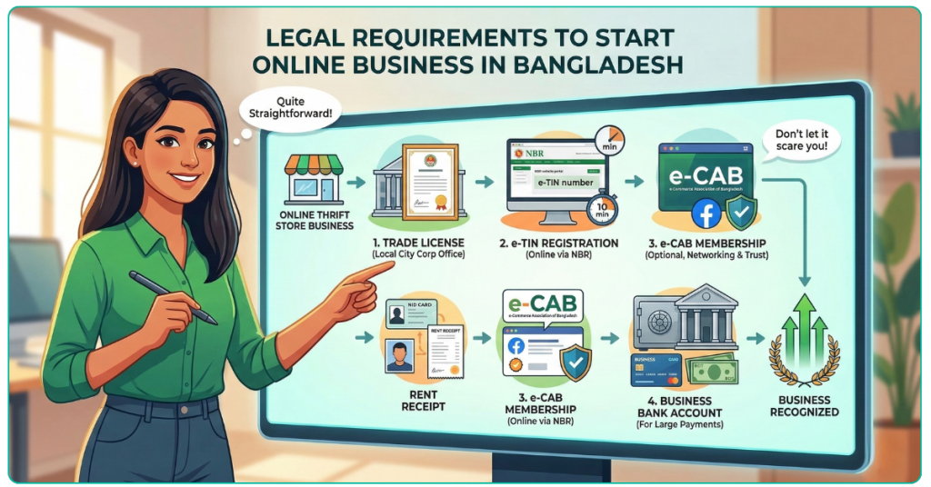 Legal Requirements to Start Online Business in Bangladesh