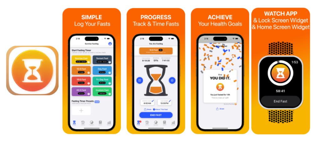 Sunrise Fasting app