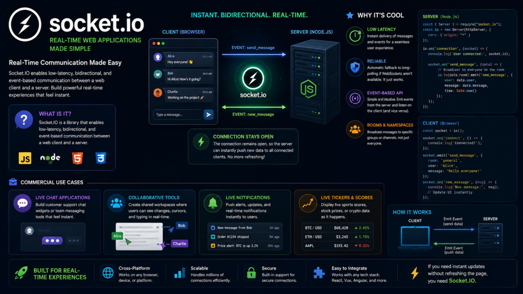 Socket.IO JavaScript library